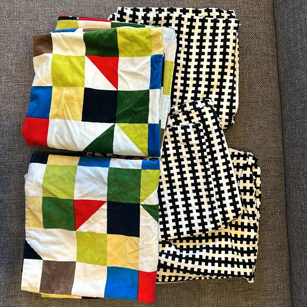 Five IKEA cushion covers